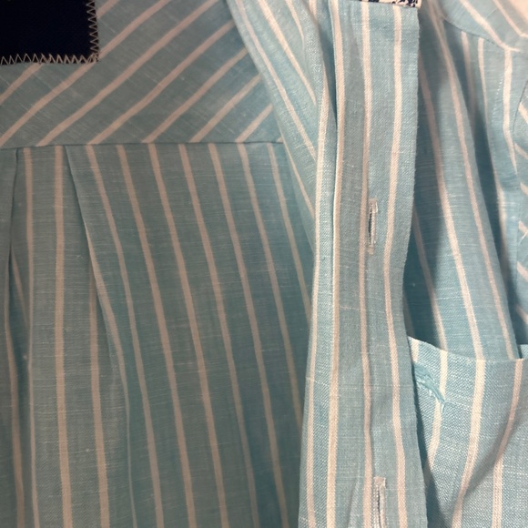 Tommy Bahama Long Sleeve Linen Shirt Small - Picture 7 of 7
